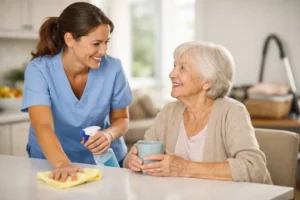 Homemaker Services for Elderly Adults