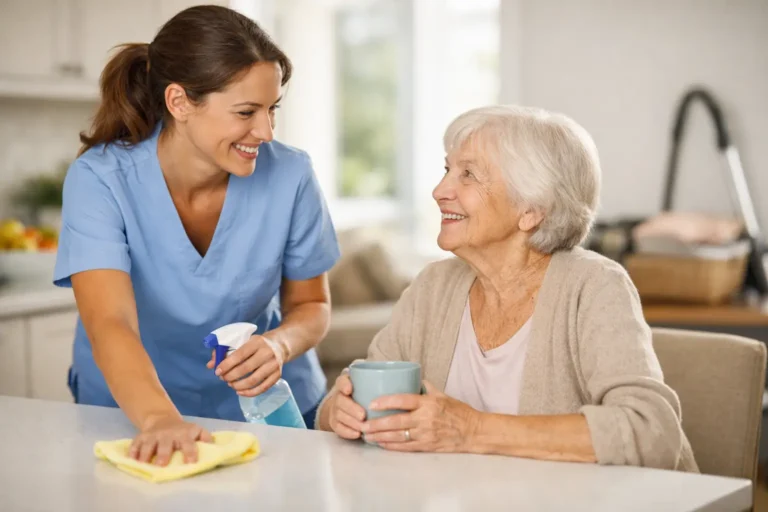 Homemaker Services for Elderly Adults