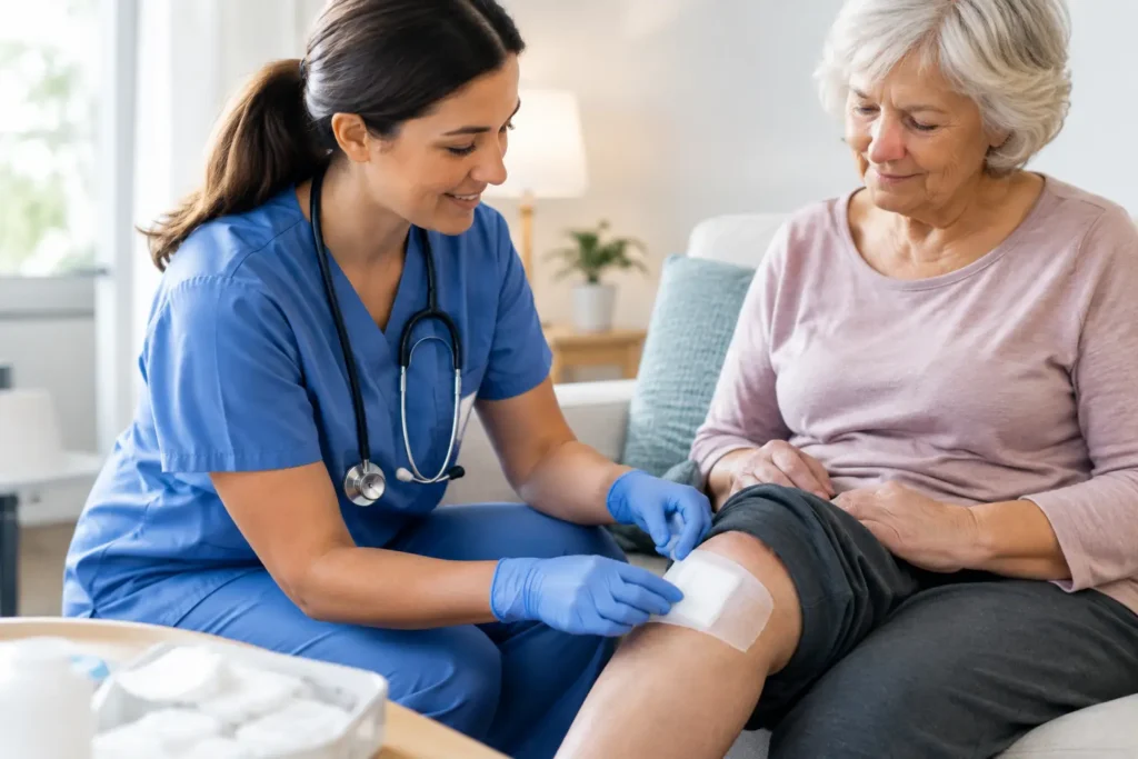 When Wound Care at Home Needs Skilled Nursing